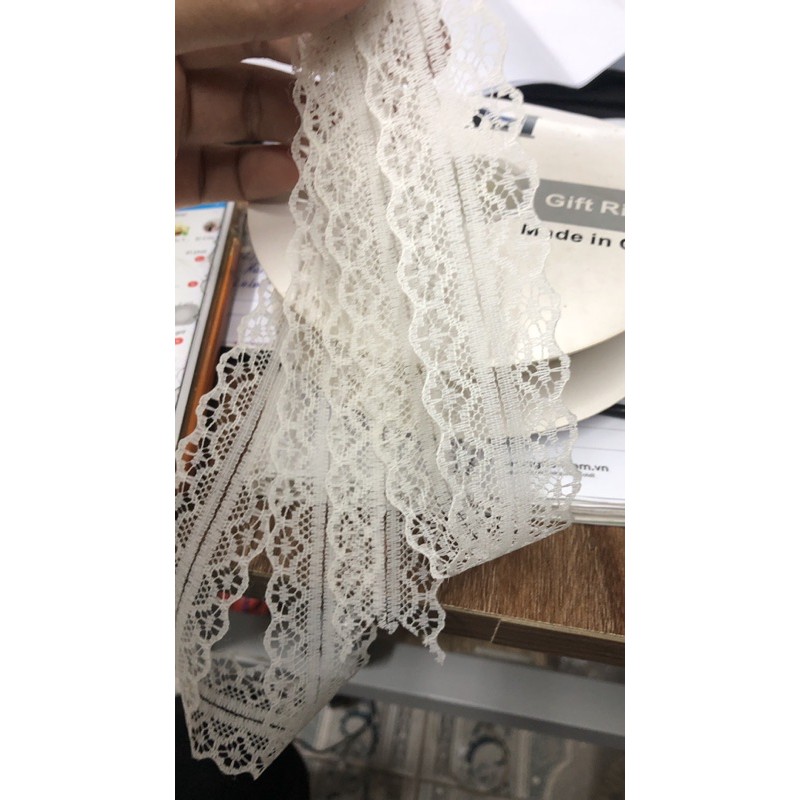 Cuộn duy băng gen sang chảnh bản 3cm,dài 35m gói quà,làm hoa bản