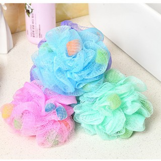 Bông tắm size 10*10cm (18cm tính cả chiều dài dây)🍉Duashop🍉