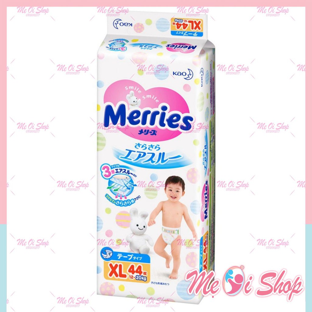 Merries Tã Dán size XL (44miếng)