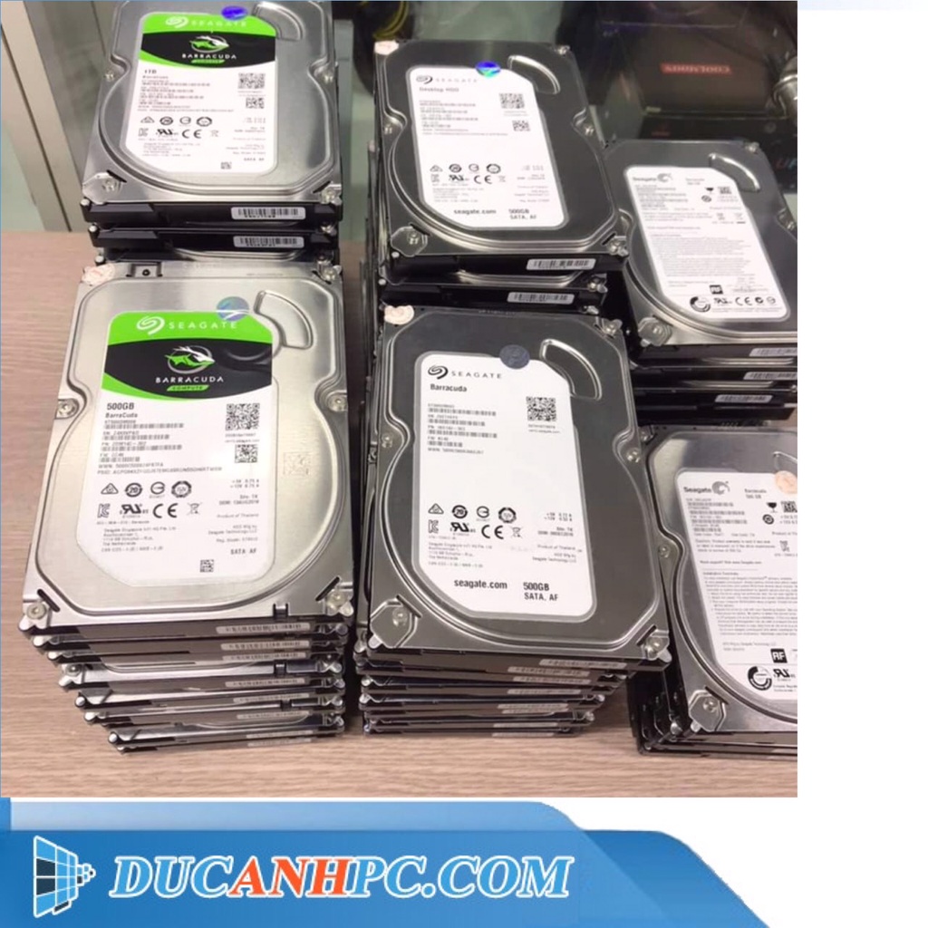 Ổ cứng HDD Seagate 250Gb 500Gb 1TB - Bảo hành 3 Tháng