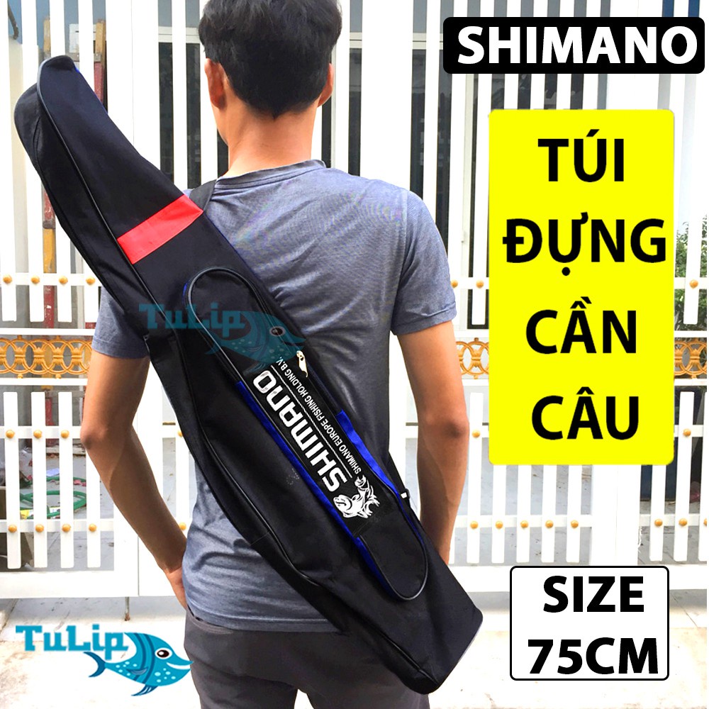 Túi Đựng Cần Câu Cá SHIMANO LOẠI TỐT ĐỦ SIZE CHO KHÁCH CHỌN - Bao Đựng Cần Câu Đài, Tay , Lure ĐỒ CÂU TULIP