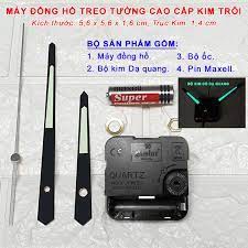 Máy đồng hồ treo tường kim trôi ko gây tiếng ồn