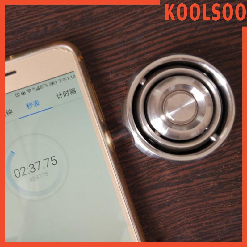 Metal Gyroscope Fingertip Gyro Toy Rotating Toys for Adults