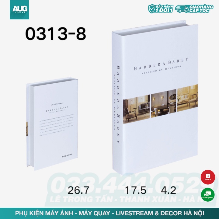 Sách giả mô hình cao cấp trang trí sách hiện đại trang trí nội thất, studio - AUG Camera &amp; Decor