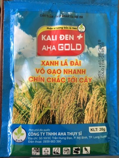 Phân bón lá Kali đen gold - nuôi trái