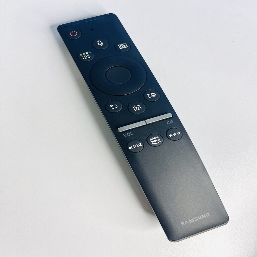 Remote Điều Khiển TV Có Giọng Nói Dành Cho SAMSUNG Smart Tivi 4K, QLED, Màu Đen