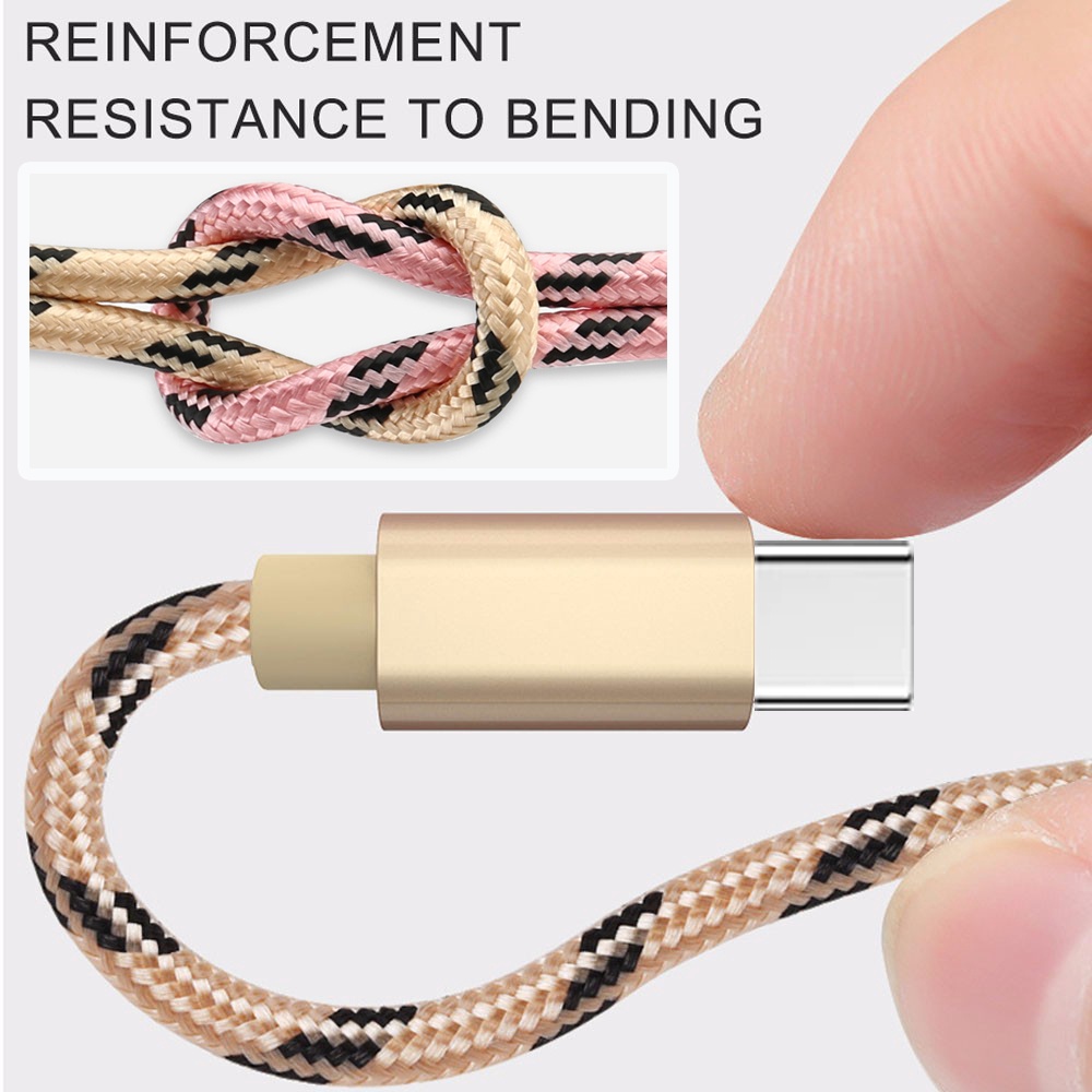 Dây Cáp Sạc Nhanh Truyền Dữ Liệu 3 Trong 1 2.8A Cho Micro USB / i / Type C