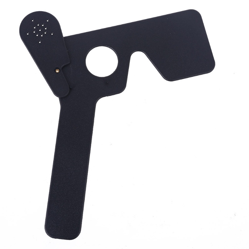 Kính Râm Mắt Một Mắt Pinhole Một Đầu Màu Trắng / Đen