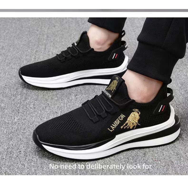 Giày sneaker nam Lambo hình bò mạnh mẽ