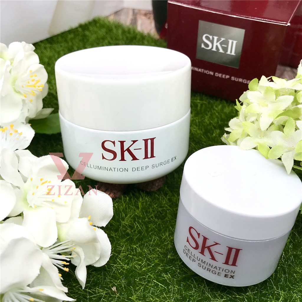 SK-ii Kem Dưỡng Trắng Sáng Da Cellumination Deep Surge EX 50g - Xách Tay Chính Hãng