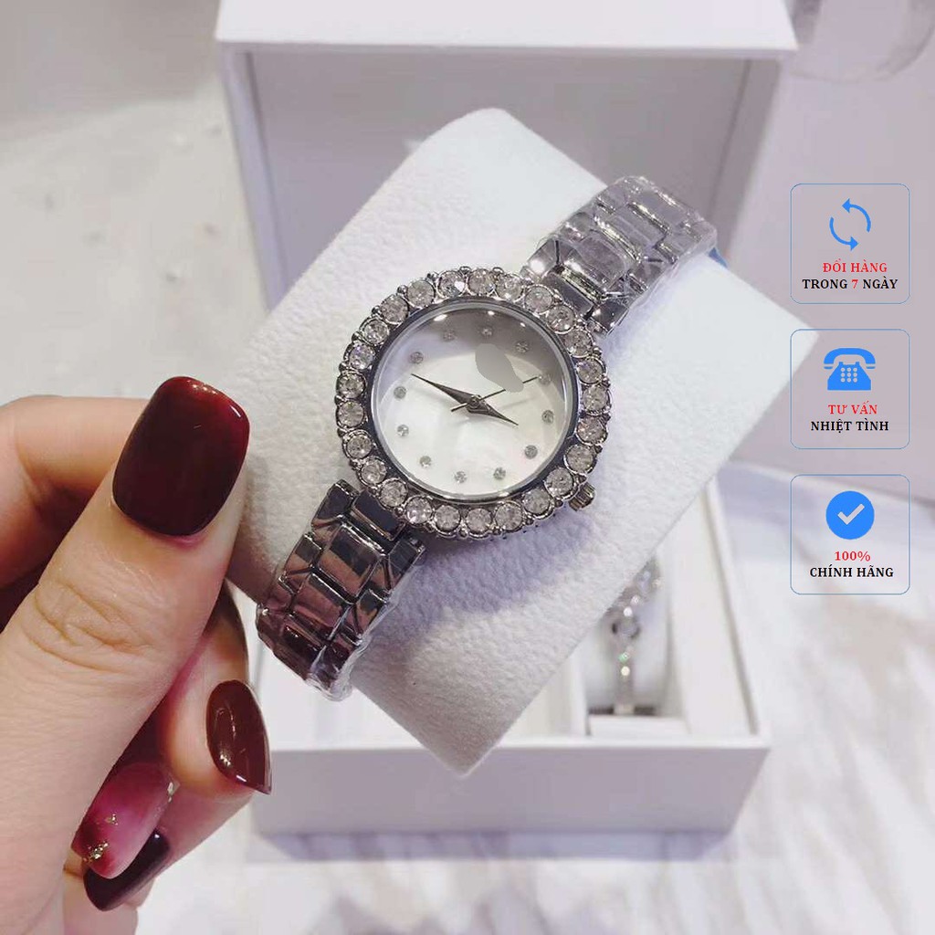 Đồng Hồ Nữ Chính Hãng DIMINI Dây Thép Cao Cấp Đính Đá Thời Trang Sang Chảnh Đẹp Giá Rẻ | BigBuy360 - bigbuy360.vn