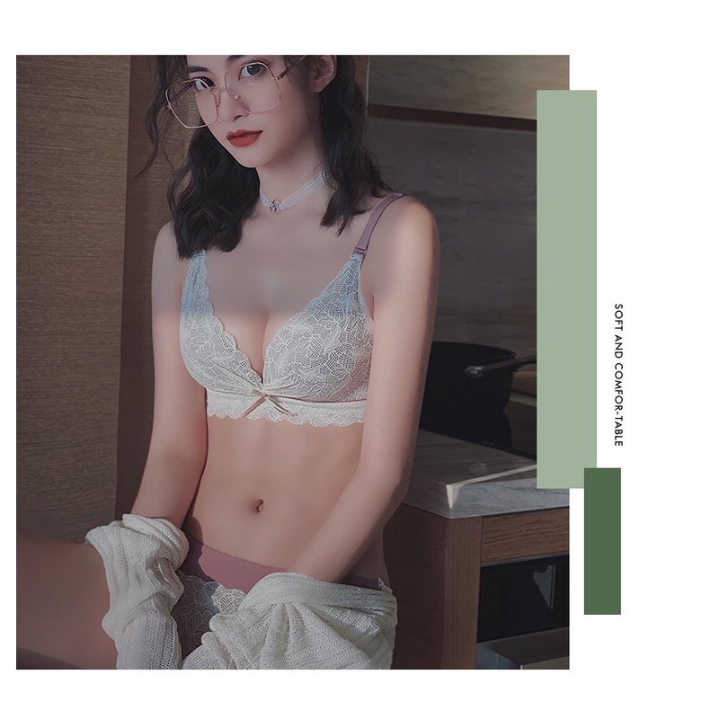 Bộ Đồ Lót Phối Ren Quyến Rũ Thời Trang Cho Nữ | BigBuy360 - bigbuy360.vn