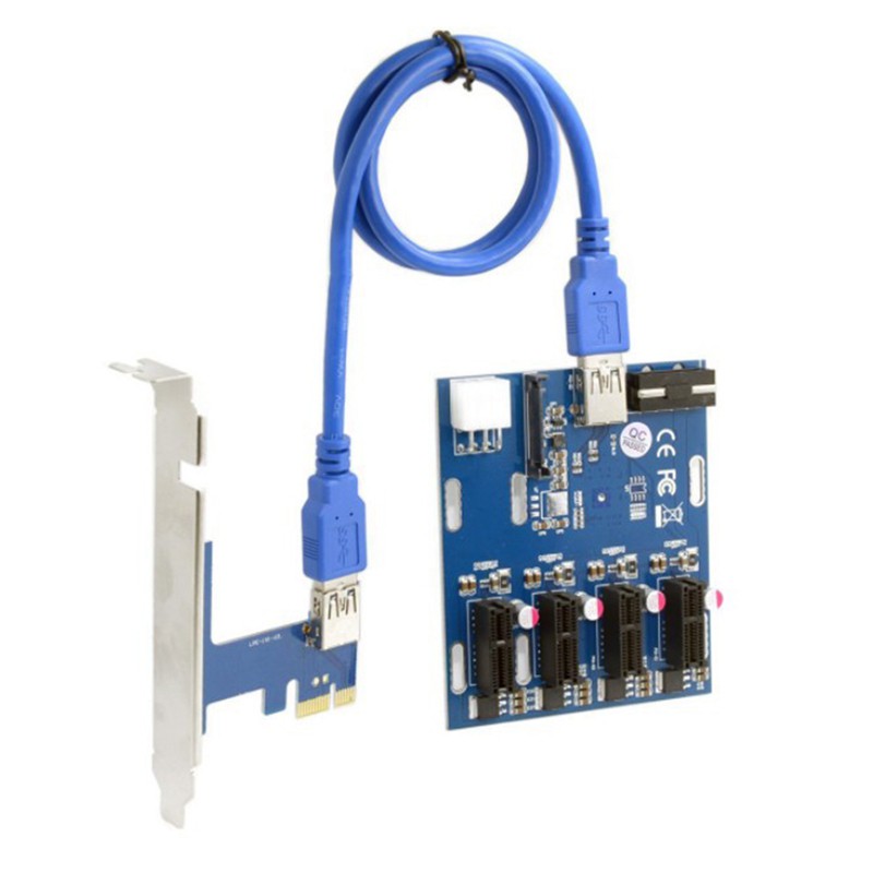 Card Mở Rộng Pci-E 1x Sang 4 Khe Cắm Usb 3.0 | BigBuy360 - bigbuy360.vn