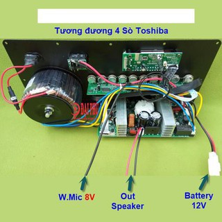 BO TĂNG PHÔ LOA KÉO 200W