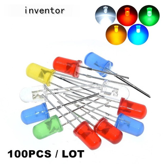 Set 10/20/100 Cái Điốt Đèn Led 5mm Tiện Dụng 