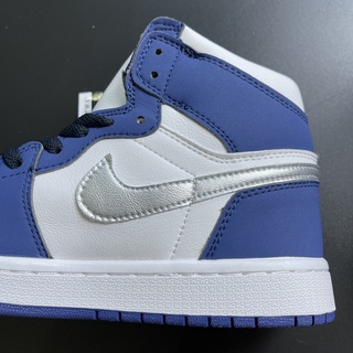Giày Sneaker Jordan 1 High Retro Navy SC Full Phụ Kiện