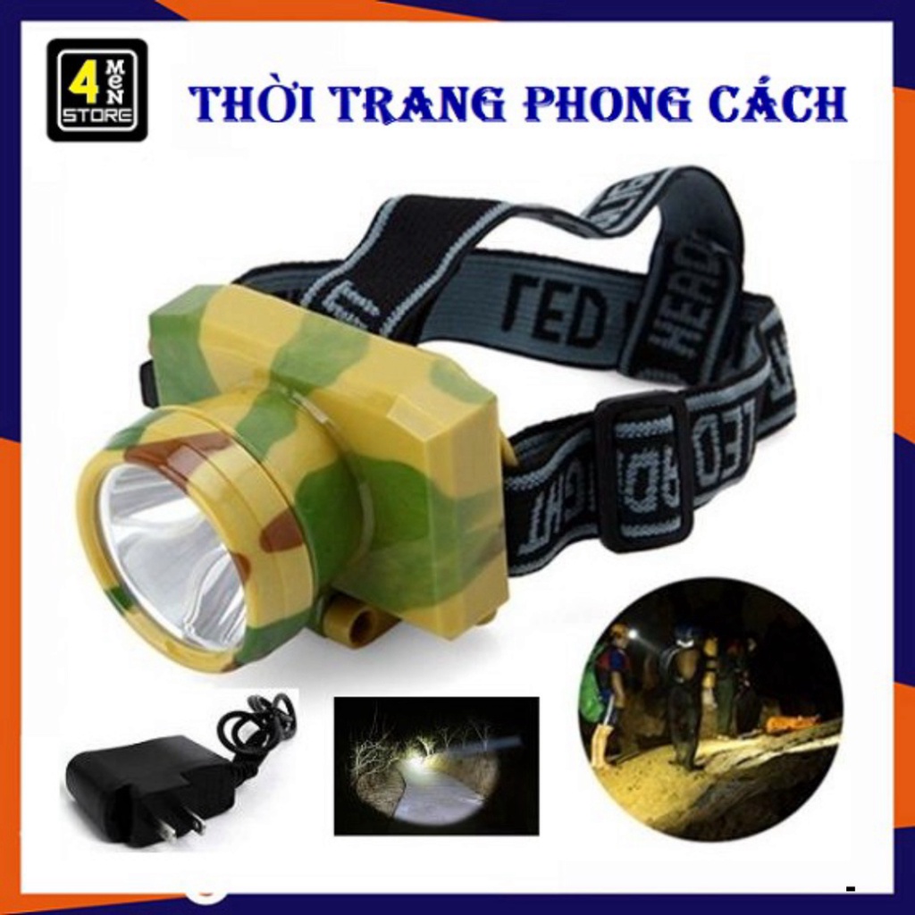 Đèn Pin Đeo Đầu Siêu Sáng - Đèn Pin Đi Soi Ban Đêm Sạc Điện DE-91