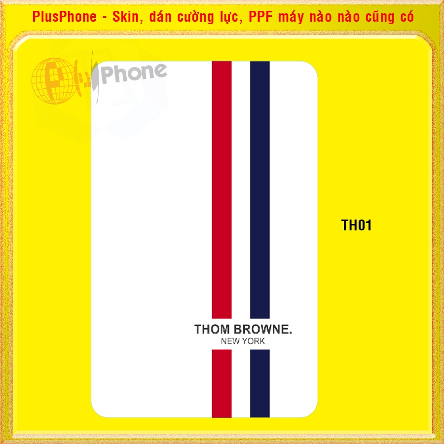 Dán Skin cho mặt sau iPad Mini 6 2021 8.3 inch mẫu Thom Browne