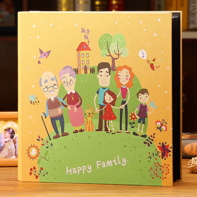 Album Ảnh Gồm 1000 Tấm Hình 6 inch Với Bìa Da Độc Đáo Cho Gia Đình