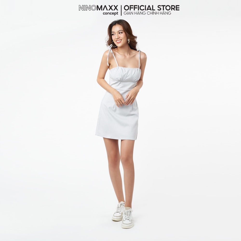 SWEET SIXTEEN Đầm nữ thời trang 2 dây kẻ sọc 2105006