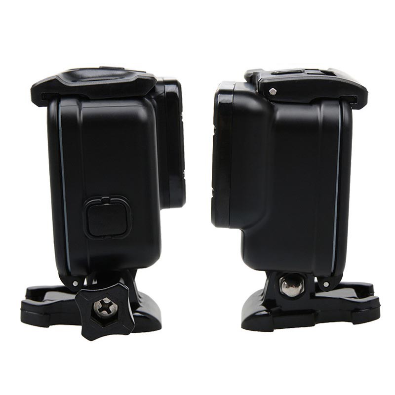 Vỏ chống nước màu đen kèm nắp cảm ứng cho GoPro Hero 5, GoPro Hero 6, GoPro Hero 7, GoPro new hero 2018