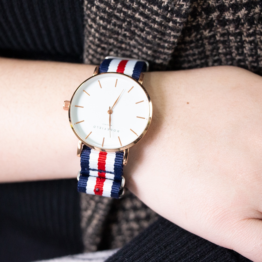 Dây Đeo Đồng Hồ Bằng Nylon Rộng 18mm 20mm 22mm Chống Nước Cho Nato