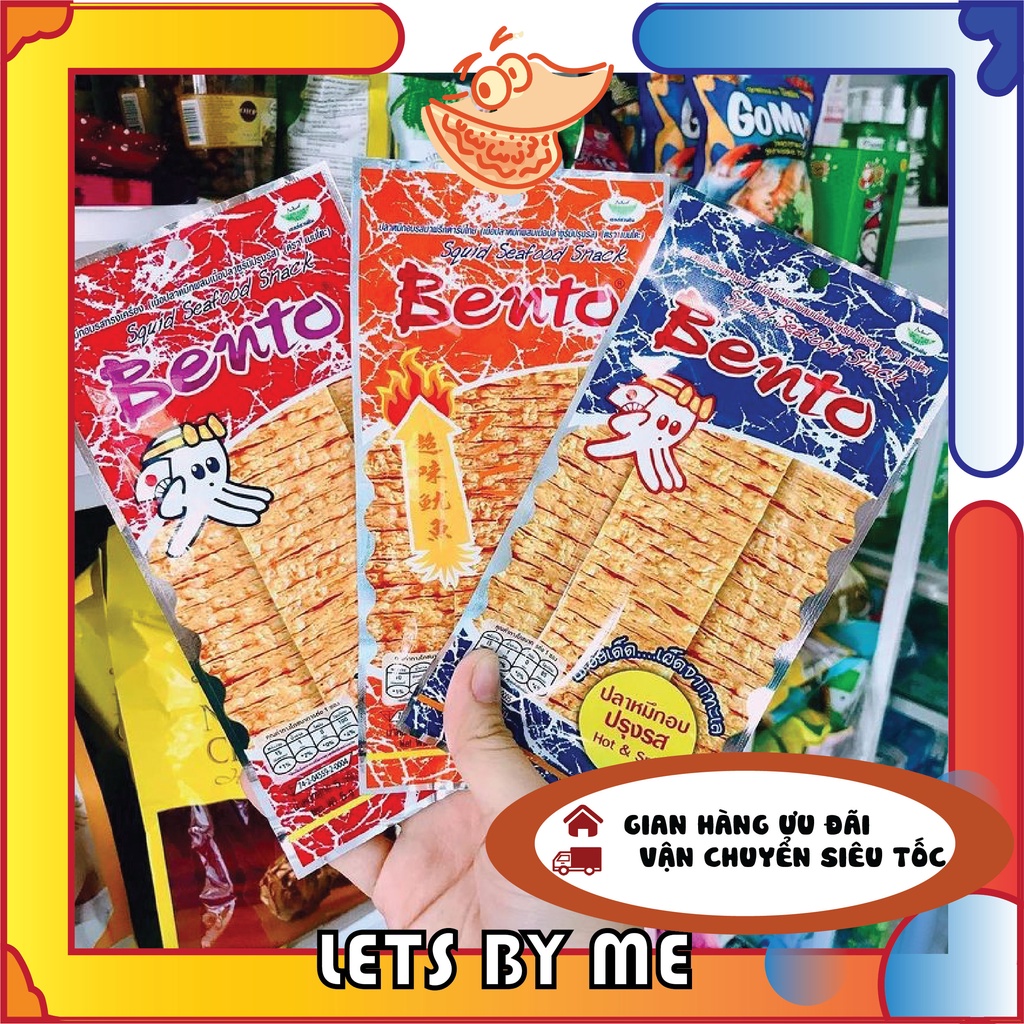 Mực bento thái lan dây 13 gói thơm ngon, đậm vị, ăn là mê LETS BITE ME