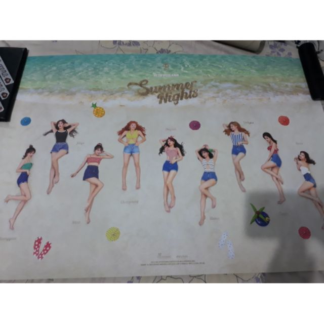 Poster TWICE - SUMMER NIGHT