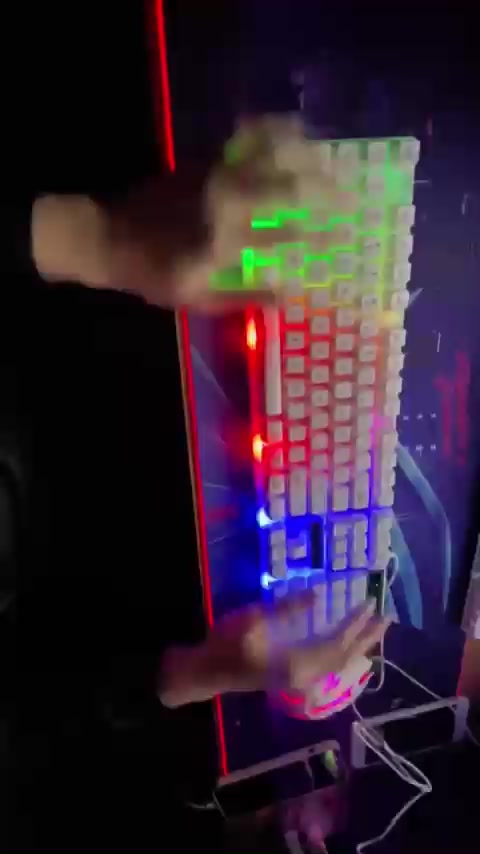 Bàn phím cơ có dây K200 phím led xuyên phím, bàn phím cơ học 100% dành cho chơi game, văn phòng | BigBuy360 - bigbuy360.vn