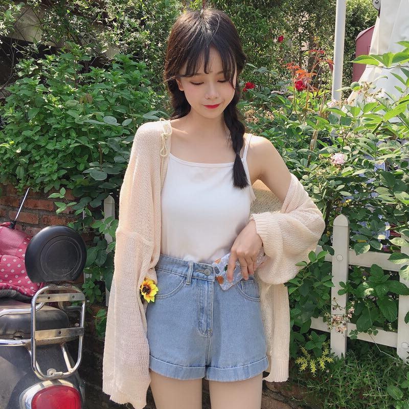 Áo len Cadigan mỏng phong cách Hàn Quốc | BigBuy360 - bigbuy360.vn