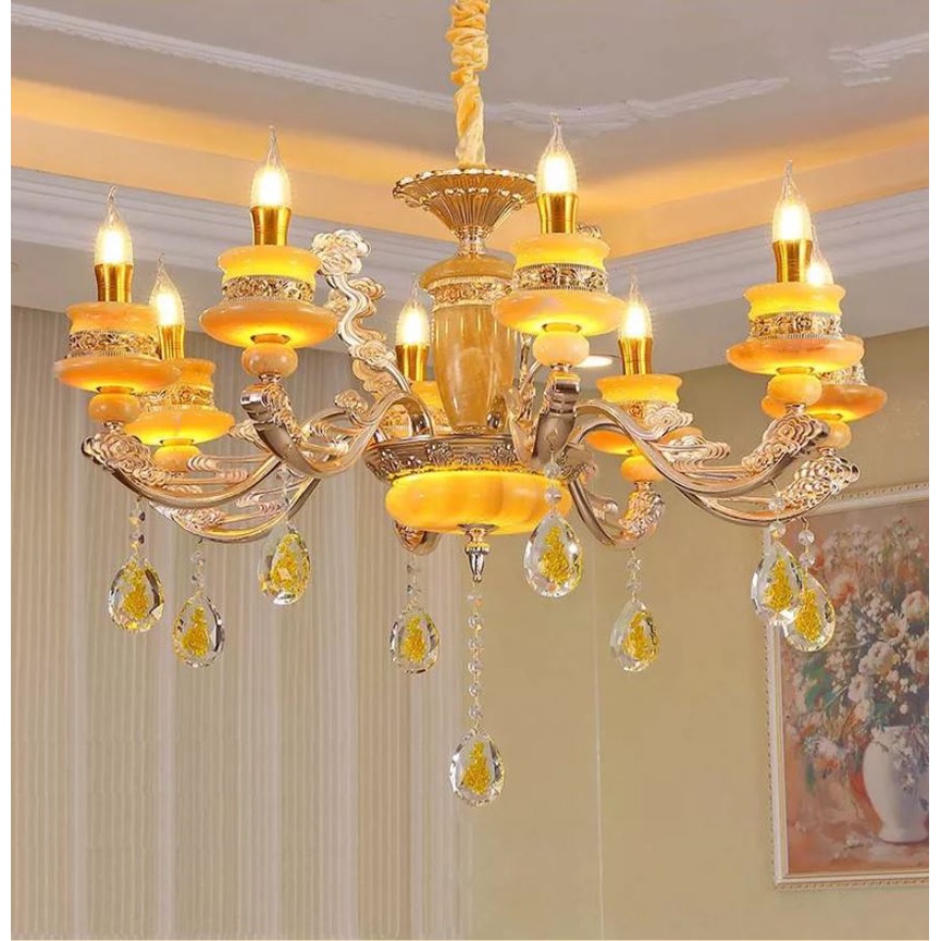 Đèn chùm MONSKSY CIALE 8, 15 tay hiện đại trang trí nội thất sang trọng, cao cấp - kèm bóng LED [ẢNH VIDEO THẬT 100%].