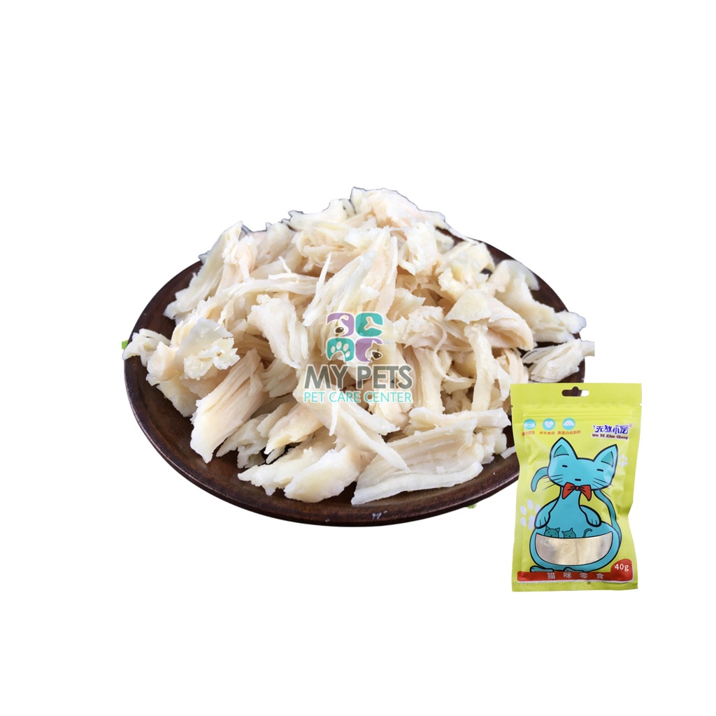 Ức gà hấp ăn liền cho mèo - Túi 40gr