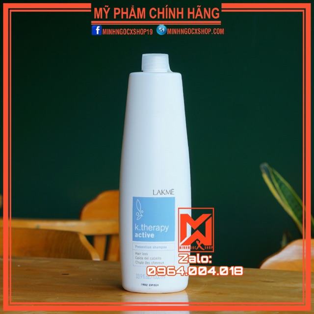 LAKME DẦU GỘI CHỐNG RỤNG TÓC LAKME K.THERAPY ACTIVE 1000ML