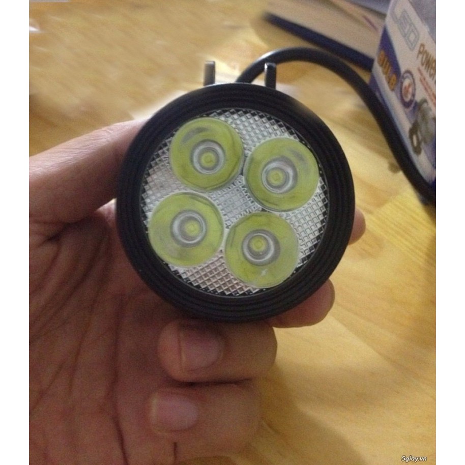 Đèn Led trợ sáng xe máy L4 - CYT + Tặng móc treo chìa khóa