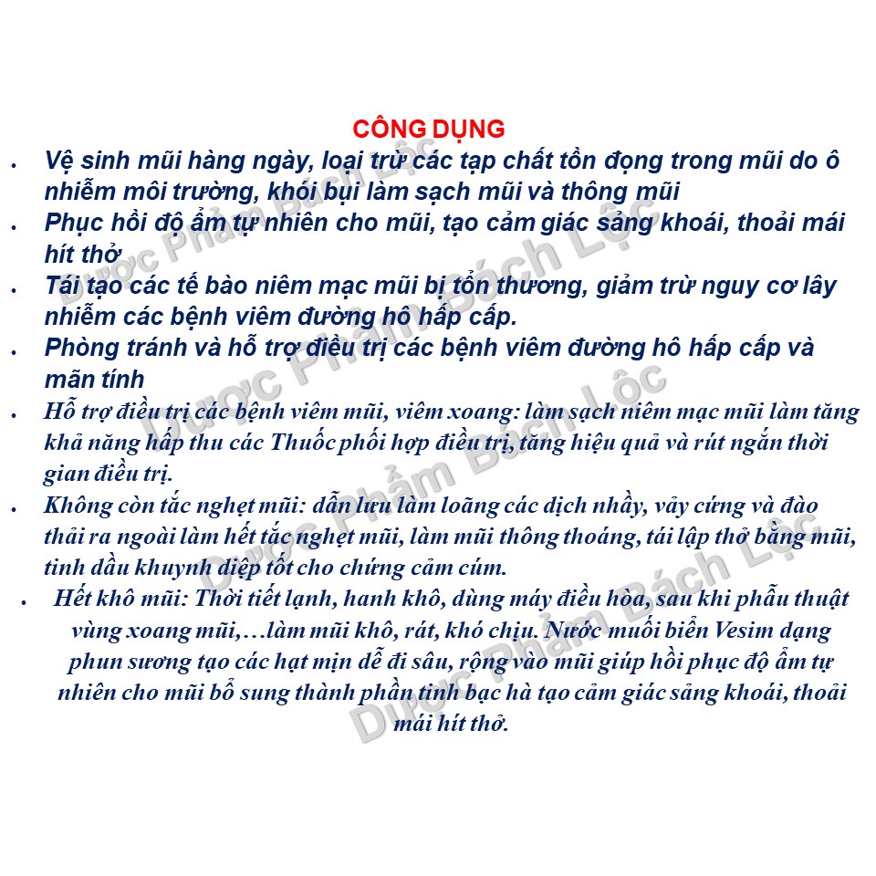 Xịt mũi  Winmer Salt -Giúp vệ sinh mũi hàng ngày, phòng ngừa các bệnh viêm đường hô hấp cấp và mãn tí