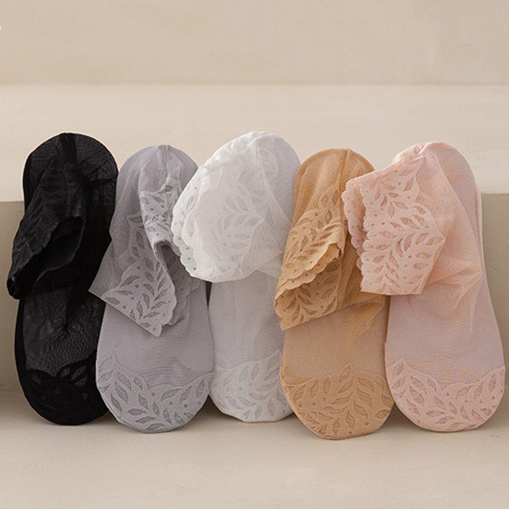 Vớ Thuyền Nylon Co Giãn Trong Suốt Thoải Mái Phong Cách Harajuku Thời Trang Cho Nữ