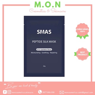 [Đủ Bill] Mặt nạ cấp ẩm, phục hồi làm dịu da SMAS Peptide Silk Mask Nhật