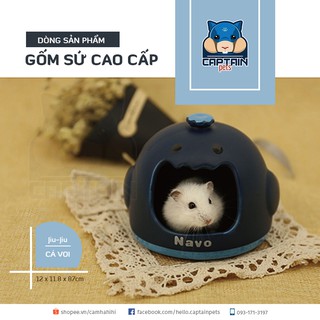 Nhà ngủ sứ cao cấp NAVO cho Hamster