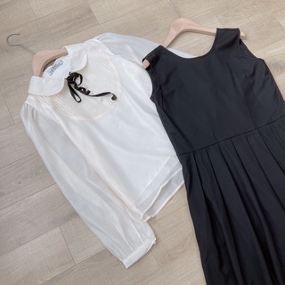 set váy yếm kèm áo
