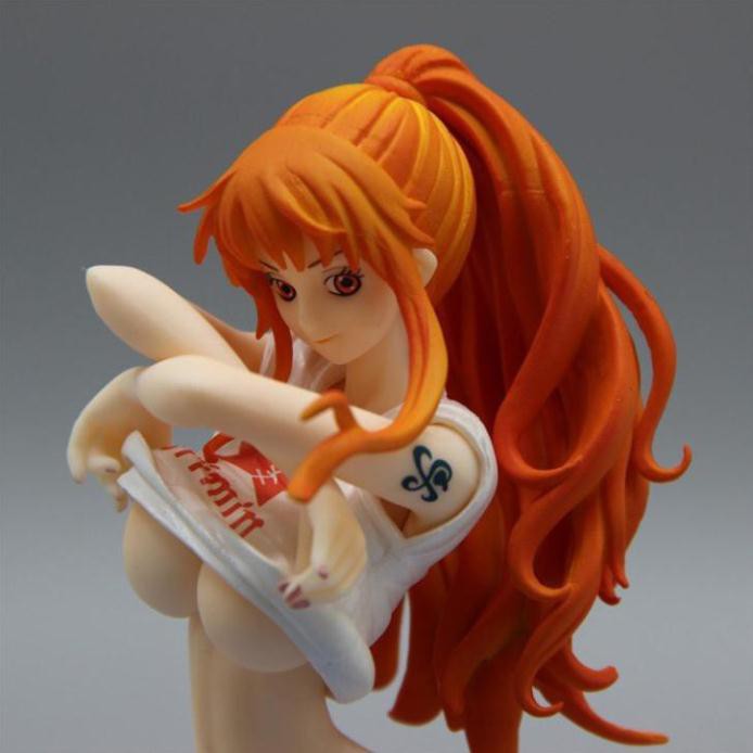 Anime One Piece Nami BB Ver. PVC Action Hình Áo tắm Sexy Sưu tập Mô hình Quà tặng Giáng sinh