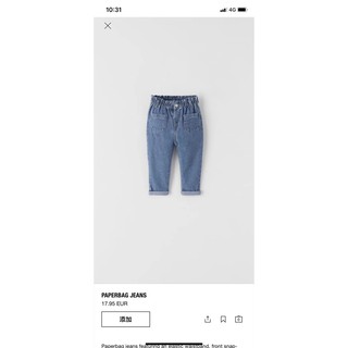 Quần Baggy Zara cá tính