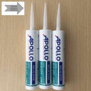 Keo apollo silicone a500 trắng sữa