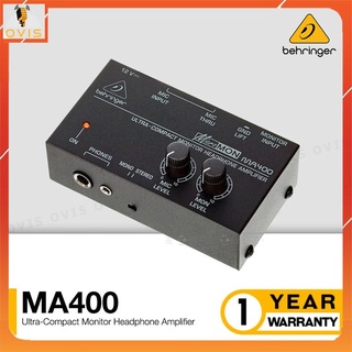 Behringer micromon ma400 - bộ khuếch đại tín hiệu kiểm âm cá nhân cho biểu diễn và phòng thu