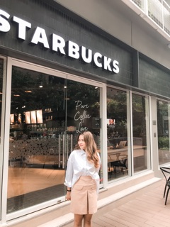 Chân váy vải thô