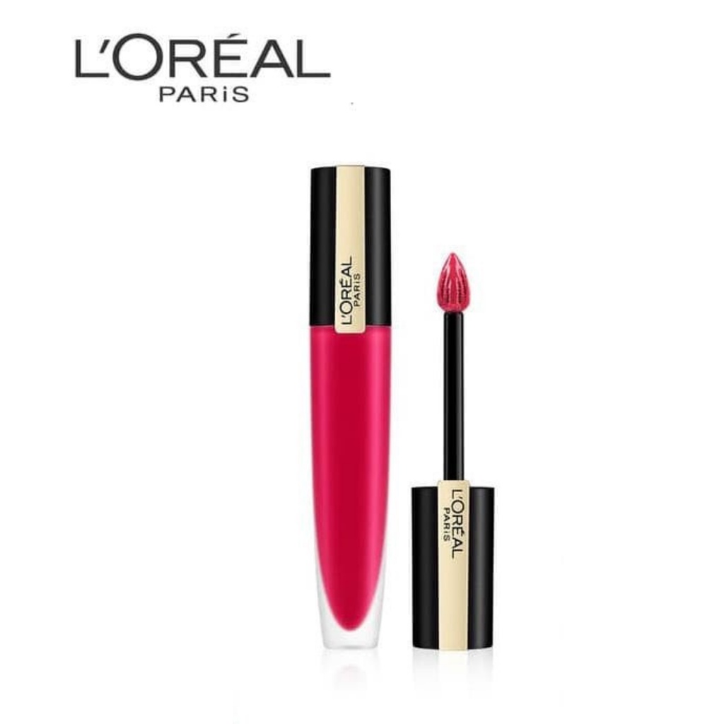 LOREAL L'OREAL Son Môi Dạng Lỏng L 'Oreal Paris Màu Lì Đẹp Mắt