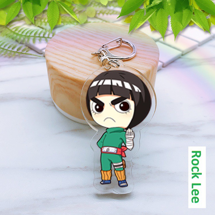 Móc khóa mica anime Rock Lee - Naruto