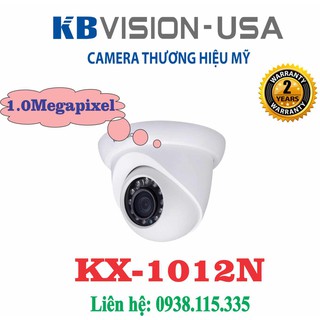 Camera ip dome hồng ngoại 1.0 megapixel kbvision kx-1012n