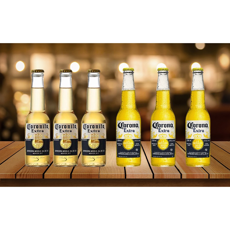 Bia Corona Extra 24 chai 355ml nhập khẩu Mexico | Chính Hãng