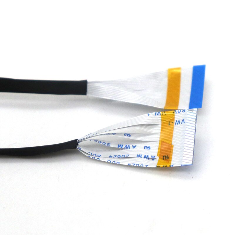 Dây Cáp Dẹt Linh Hoạt AWM 20624 80C 60V VW-1 A/B Loại 0.5mm 100/150/200/250mm 22/24/26/30/34/36/38/40 PIN