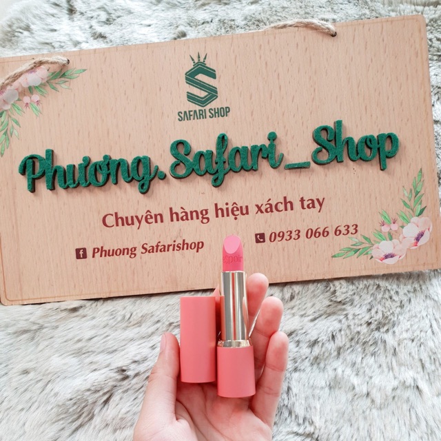Son Espoir Nowear Lipstick Power Pleased màu Hồng pha Cam Nude Hàn Quốc